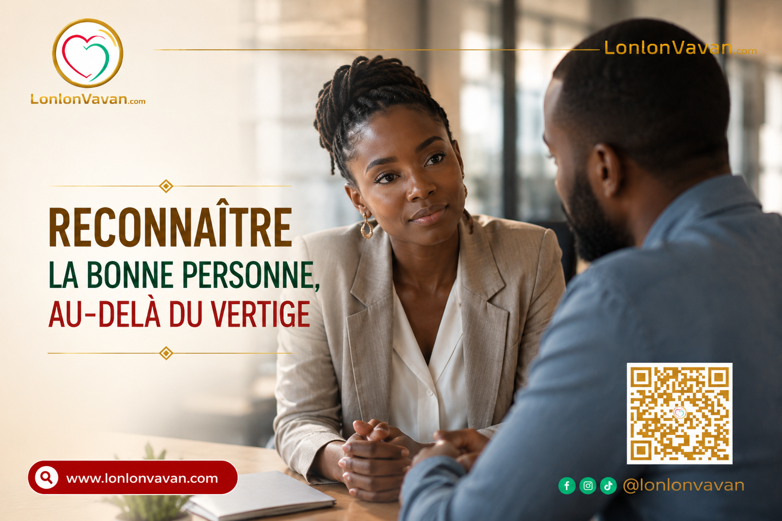 Reconnaitre la bonne personne, au-dela du vertige